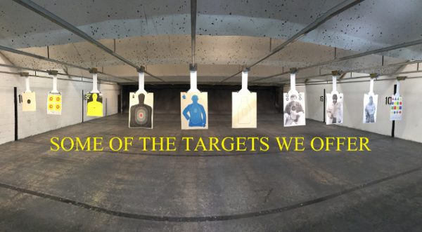 Pistol Range Bullseye Shooting Range